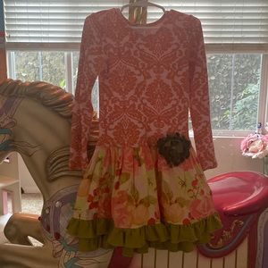 Giggle Moon size 7 fall dress.